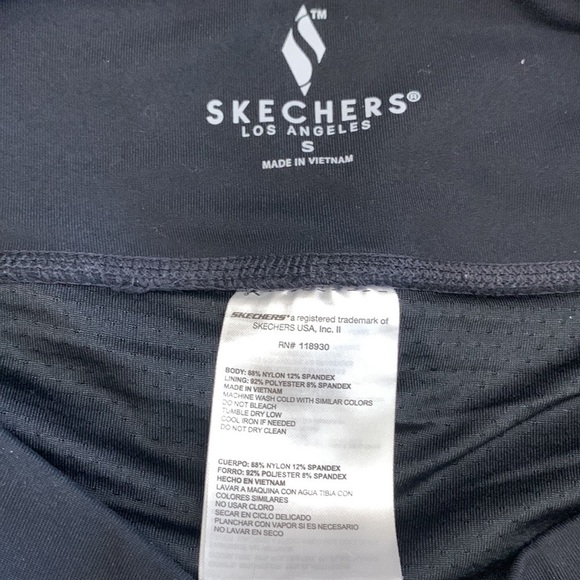Skechers GO WALK Black Golf Skort with Pockets Size S - Picture 8 of 9